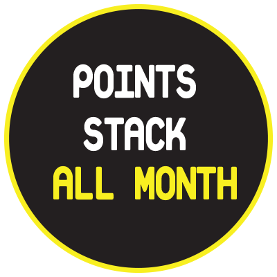 Points Stack All Month logo